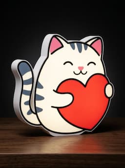 Кот с сердцем — миниатюра 1