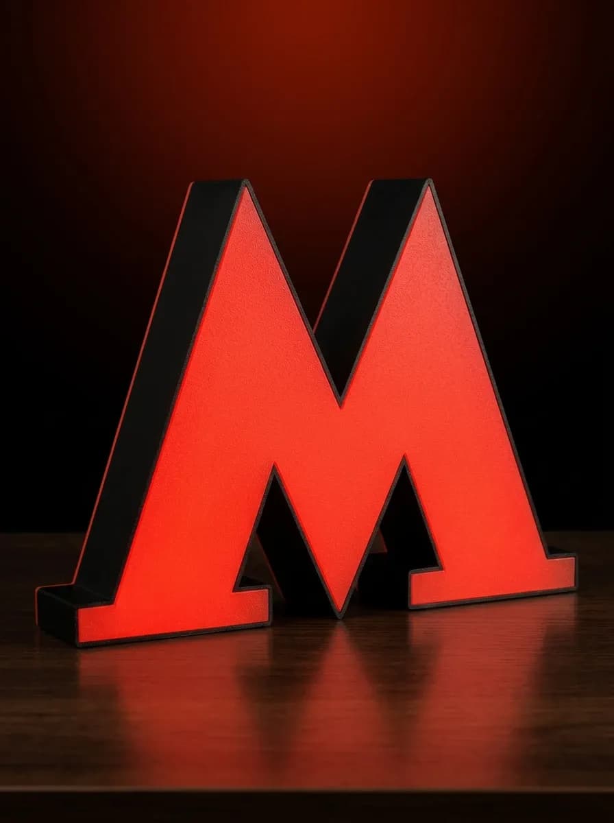 Светильник Метро | Ночник LED лайтбокс