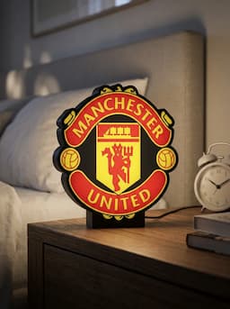 Светильник Манчестер Юнайтед | Ночник LED лайтбокс — миниатюра 4