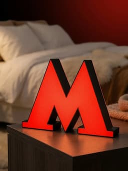 Светильник Метро | Ночник LED лайтбокс — миниатюра 5