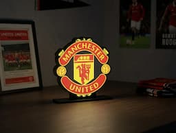 Светильник Манчестер Юнайтед | Ночник LED лайтбокс — миниатюра 9