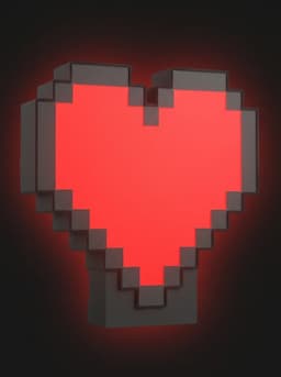 Пиксельное сердце — миниатюра 2