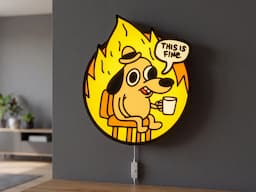 Мем This is fine — миниатюра 8