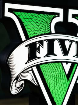 Grand Theft Auto V LED лайтбокс / Ночник ГТА 5 — миниатюра 2